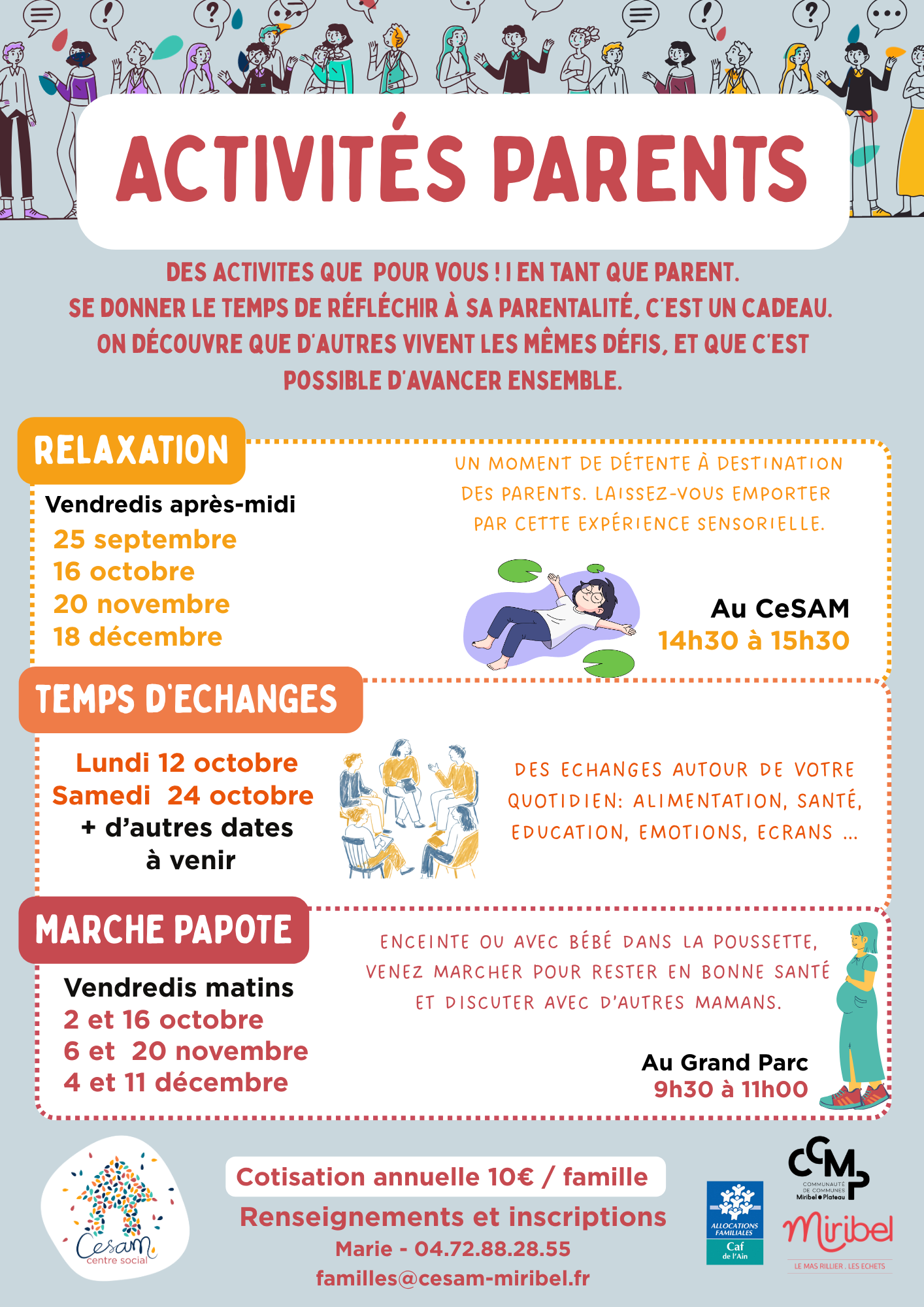 Ateliers parents