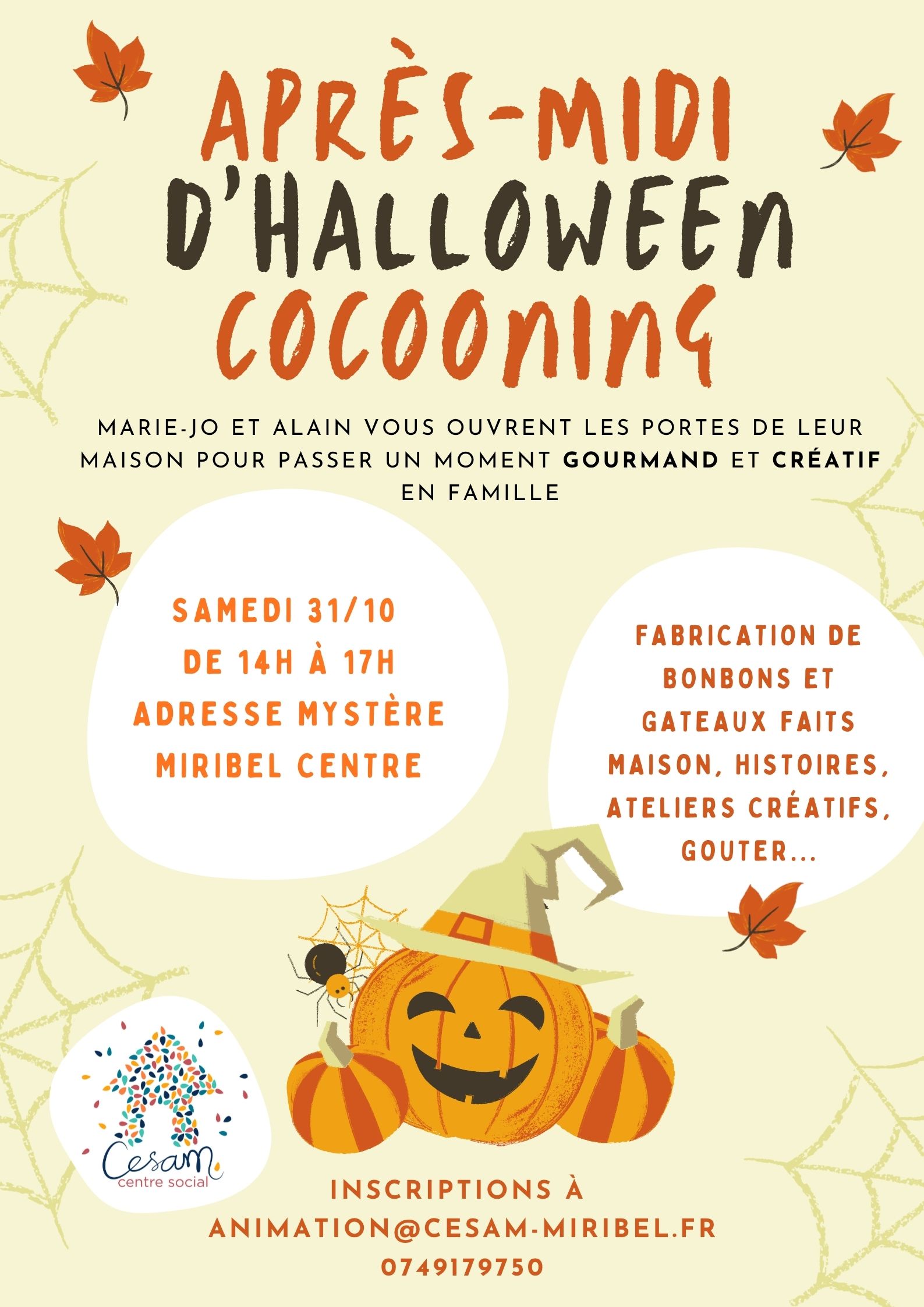 affiche haloween